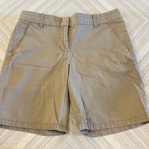 J. Crew Factory Women's Tan Bermuda Shorts - Size 2